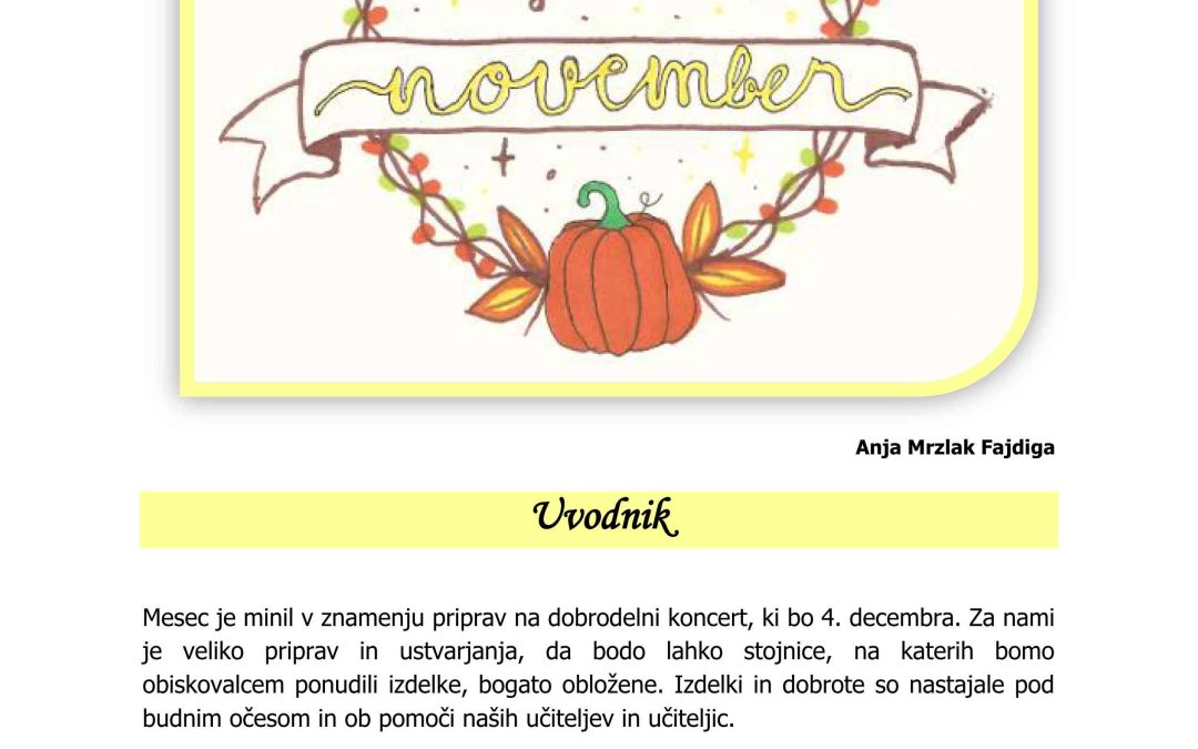 Spletni časopis NOVEMBER